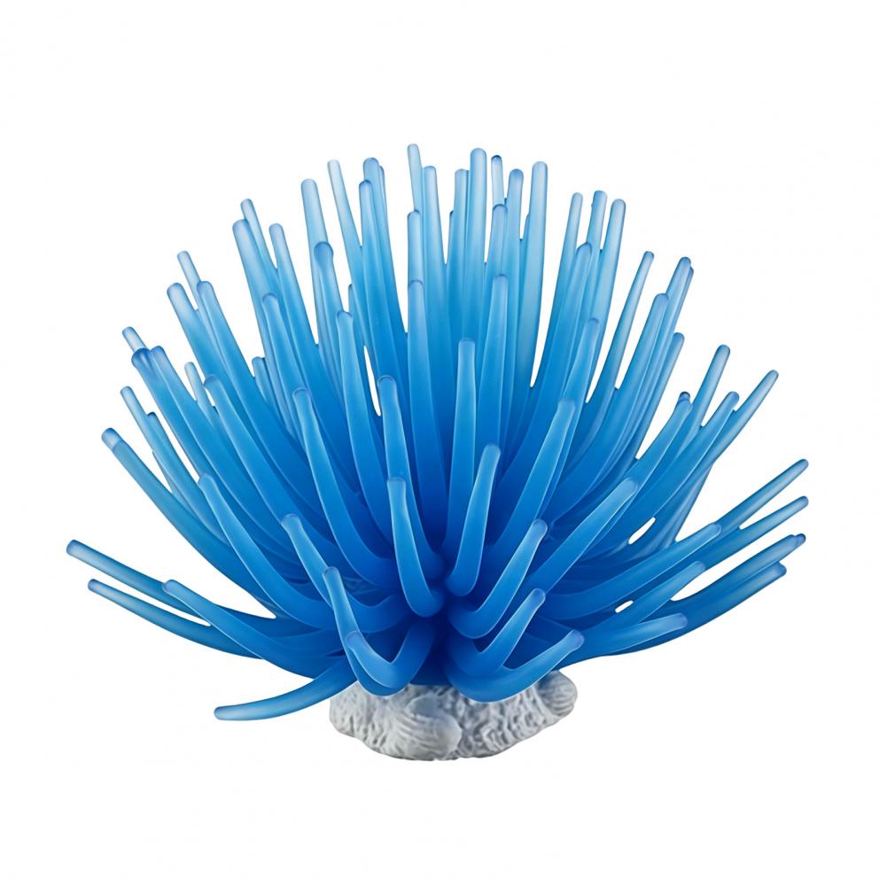 Aquarium Fish Accessories - Realistyczna, niebieska ozdoba w kształcie morskiej