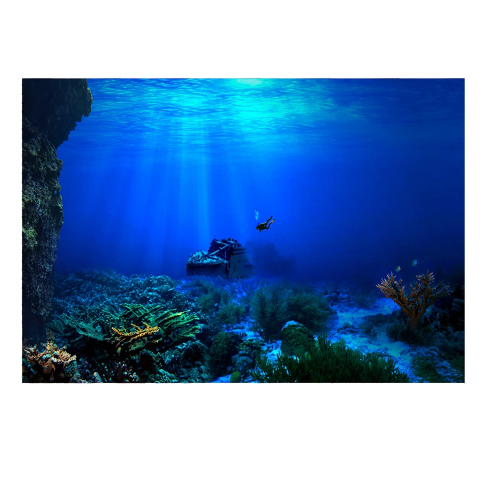 Aquarium Fish Wallpaper - Tło akwarium plakat z motywem lasu