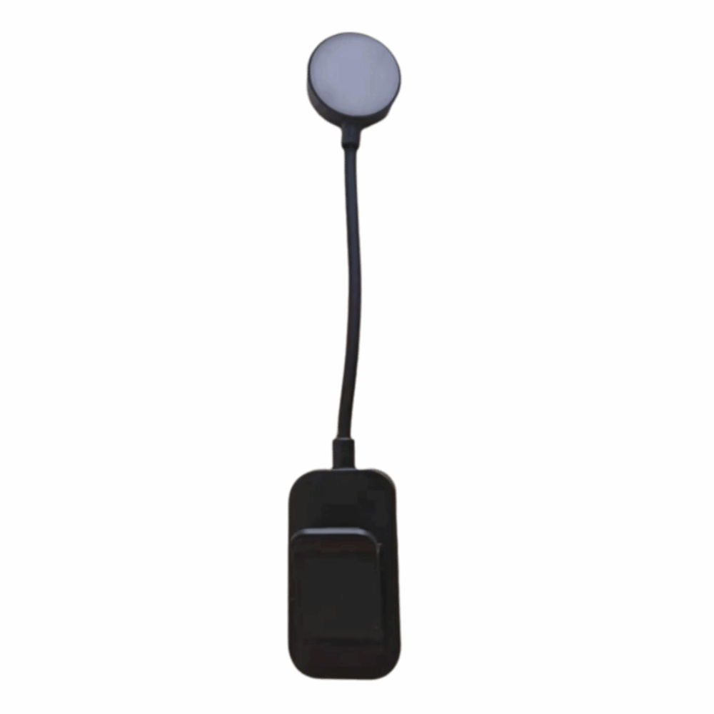 Aquarium Fish Colorful - 360 ° Obrotowa lampa z klipsem