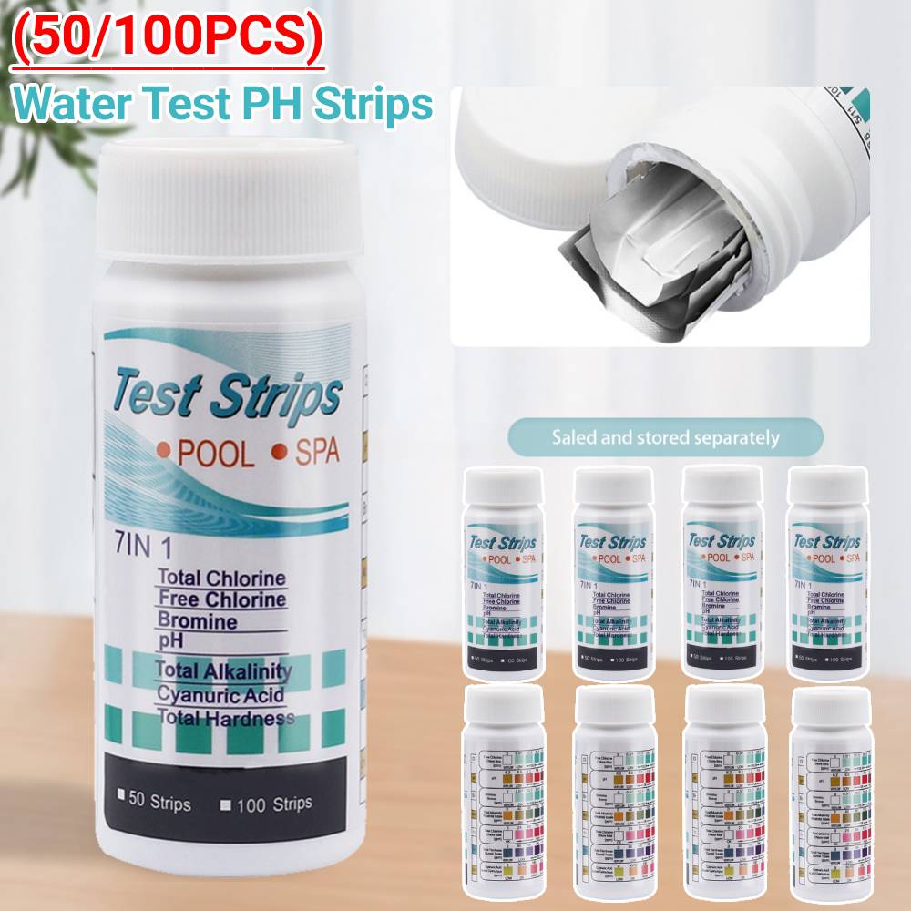 50/100 szt. Paski testowe PH 7 – Aquarium Fish Accessories recenzja i cena