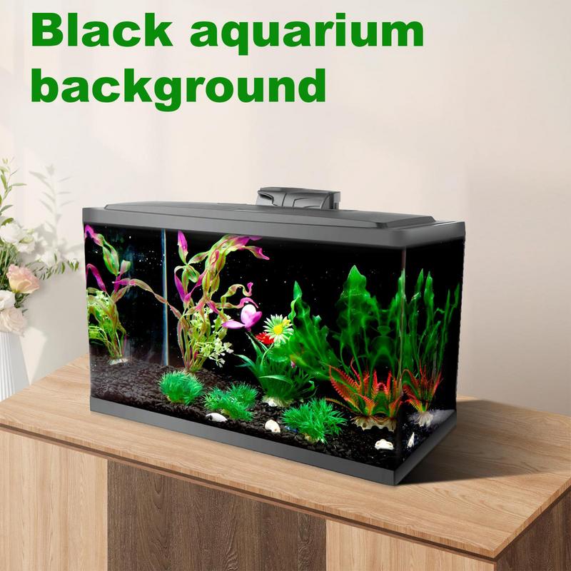 Czarne akwarium Tło Tapeta PVC – Aquarium Fish Wallpaper recenzja i cena