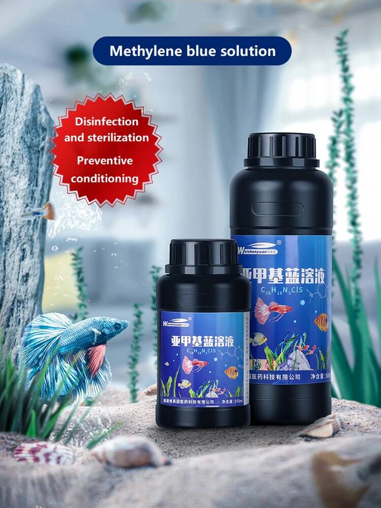 250ML 500ML Roztwór Niebieskie – Aquarium Fish Parasites recenzja i cena