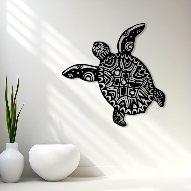 Żelazna dekoracja ścienna z mo – Aquarium Fish Live recenzja i cena