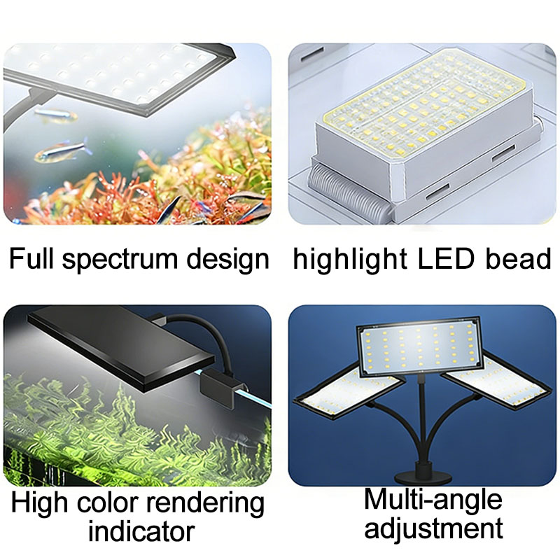 Akwarium, oświetlenie LED o pe – Aquarium Fish Colorful recenzja i cena
