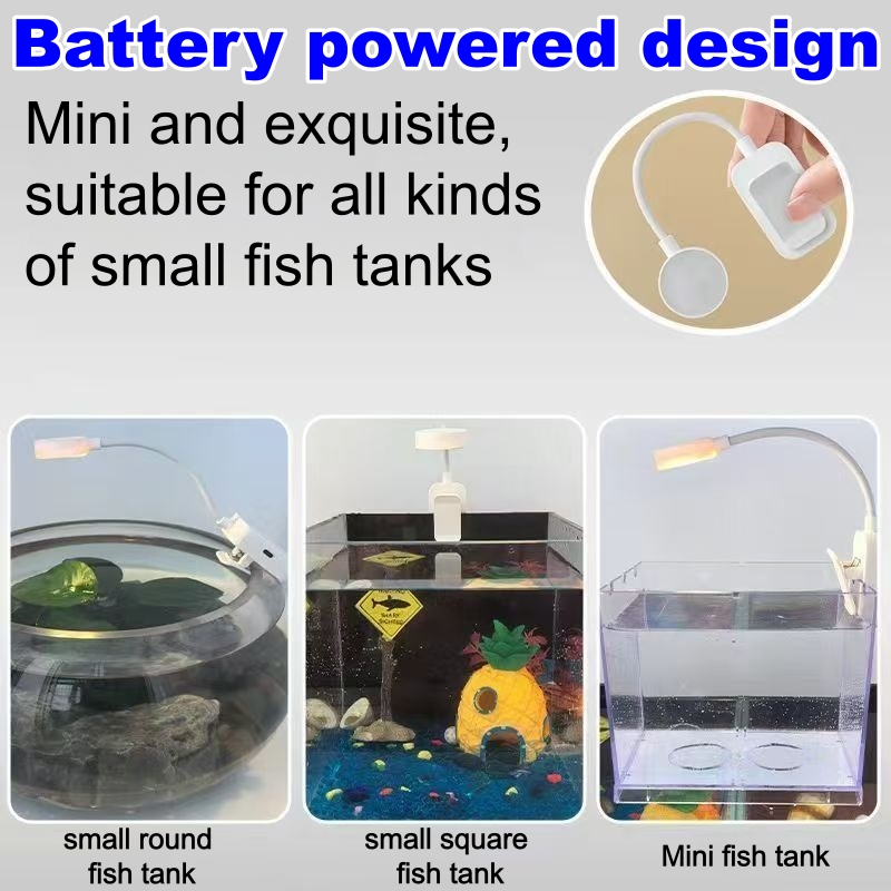 Lampka LED do akwarium z klips – Aquarium Fish Colorful recenzja i cena