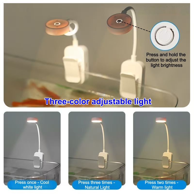 Lampka LED do akwarium z klips – Aquarium Fish Colorful recenzja i cena