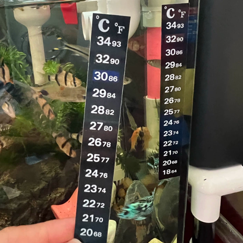 1/5 szt. Precyzyjny termometr  – Aquarium Fish Colorful recenzja i cena