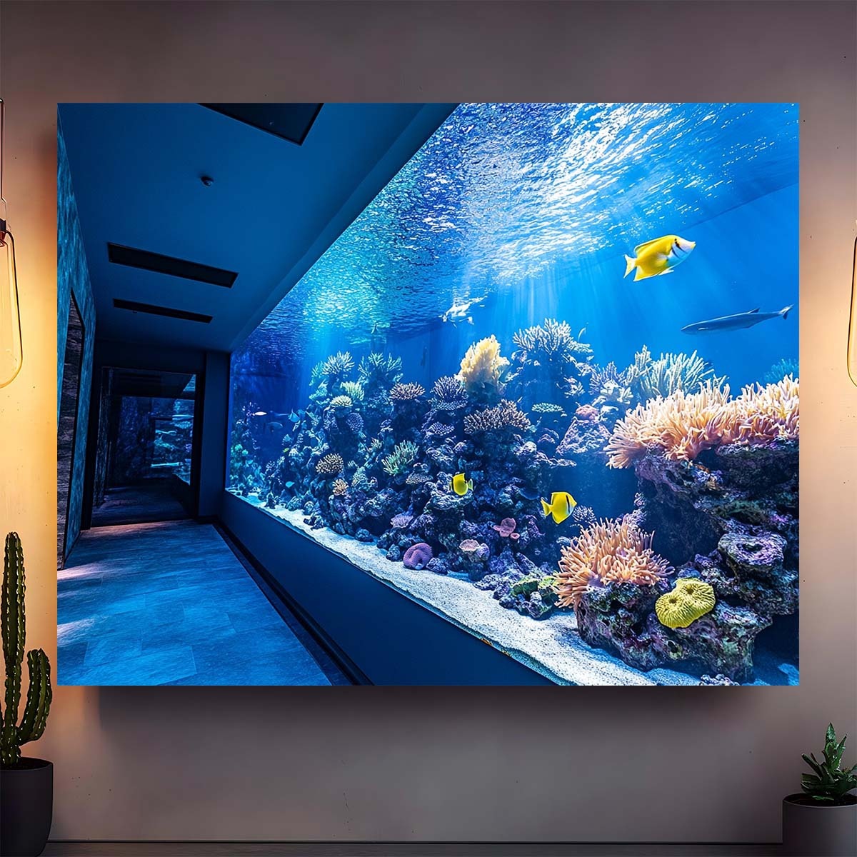 Żywa gobelina z motywem akwari – Aquarium Fish Colorful recenzja i cena