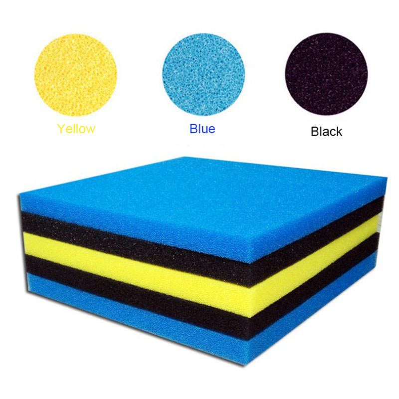 50cm x 50cm x 2cm pianka filtr – Aquarium Fish Yellow And Black recenzja i cena