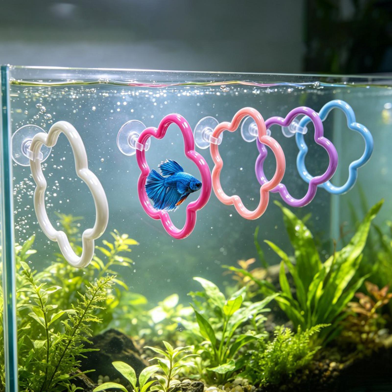 Zabawki dla rybek Betta, 5 szt – Aquarium Fish Colorful recenzja i cena
