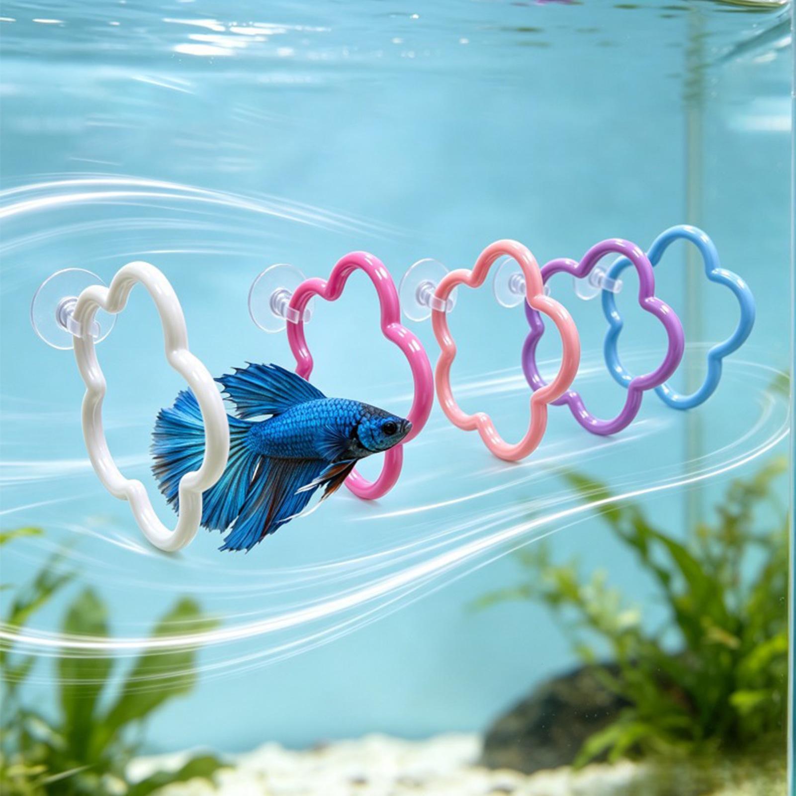 Zabawki dla rybek Betta, 5 szt – Aquarium Fish Colorful recenzja i cena