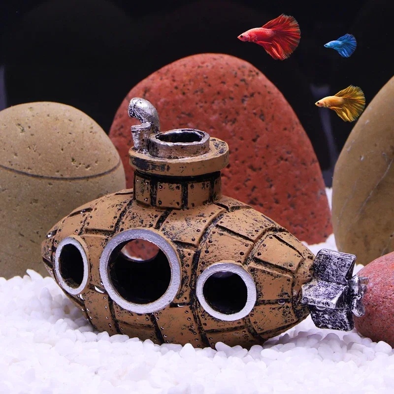 Ozdoby do akwarium z żywicy w  – Aquarium Fish Tank Price recenzja i cena
