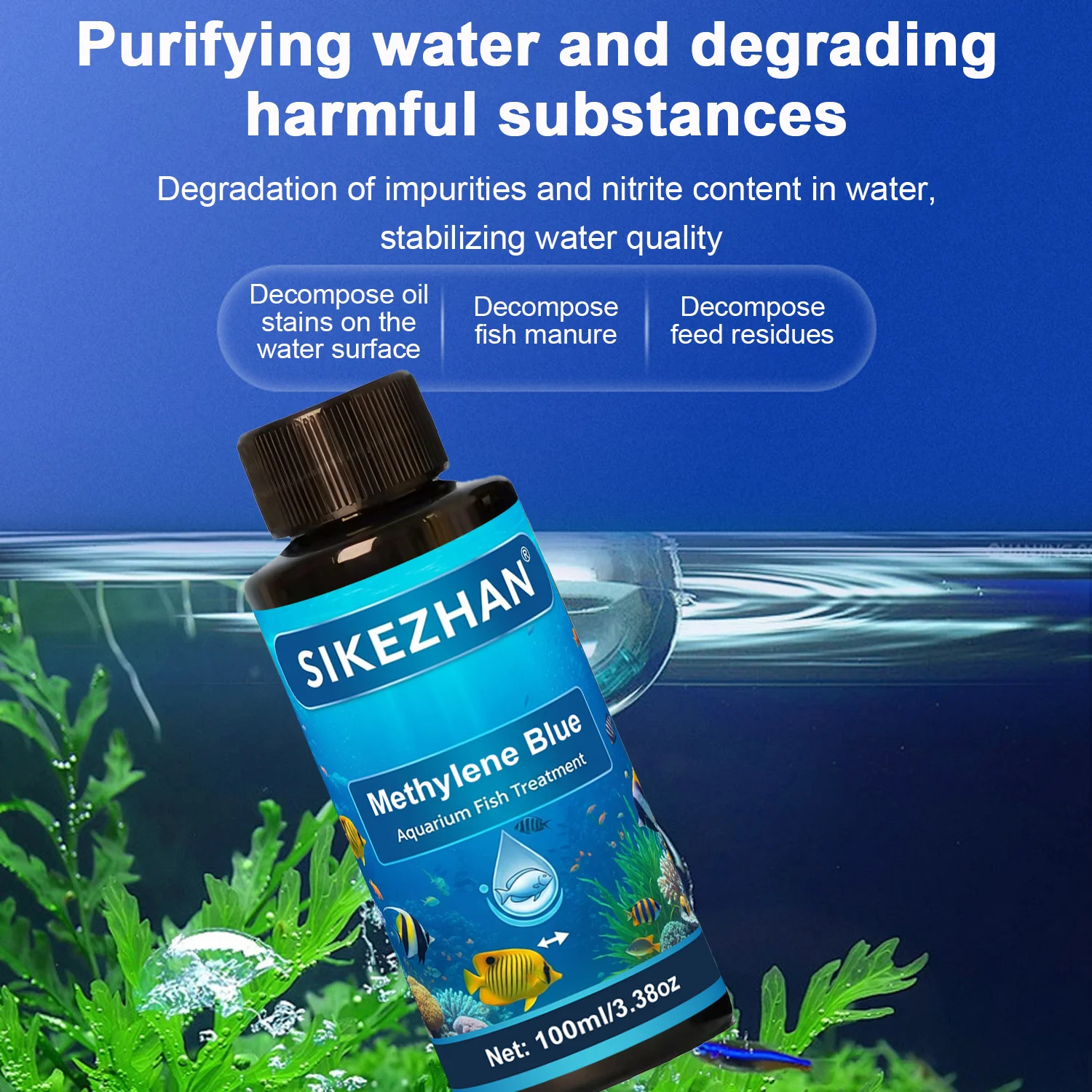Akwarium Niebieski Metylina Le – Aquarium Fish Parasites recenzja i cena
