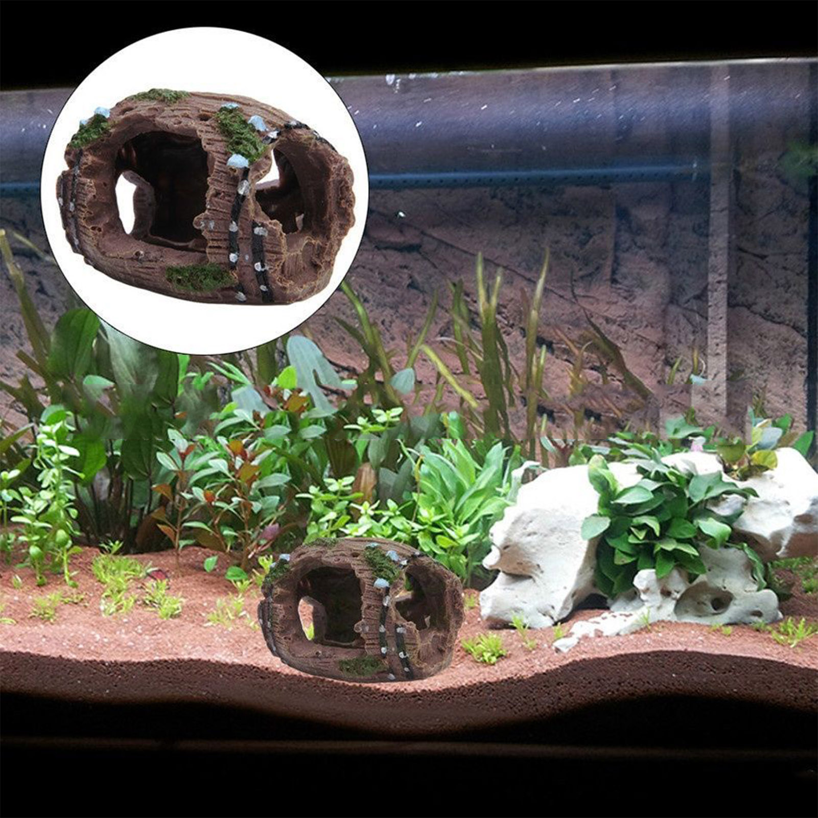 Ozdoby akwariowe z żywicy, szt – Aquarium Fish Tank Price recenzja i cena