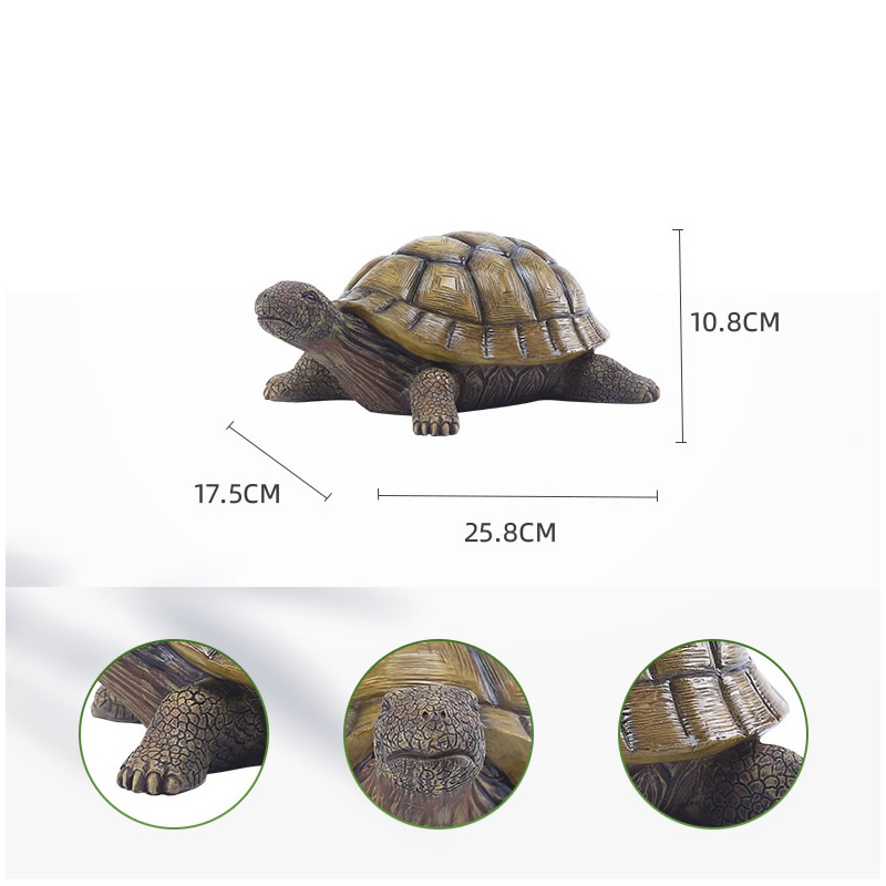 Śliczny Dekoracyjny Żółw Żółw  – Aquarium Fish Accessories recenzja i cena